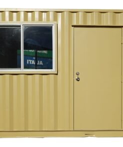 10' Ground Level Office Container