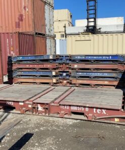 20Ft X 8Ft Used Flat Rack Shipping Containers