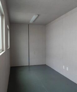 Stick-Framed, R13 Insulation, Vinyl-Wrapped Plywood Finish (45' High Cube)